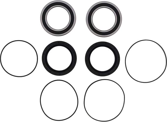 Wheel Bearing Kit Rear Compatible with/Replacement for Yamaha Yfm700R Raptor 13-17, Yfz450 12-13, 25-1618