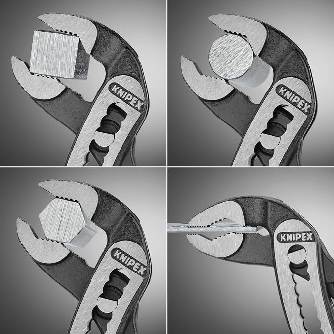 Knipex 7-Inch Alligator Pliers and 10-Inch Cobra Water Pump Pliers Bundle