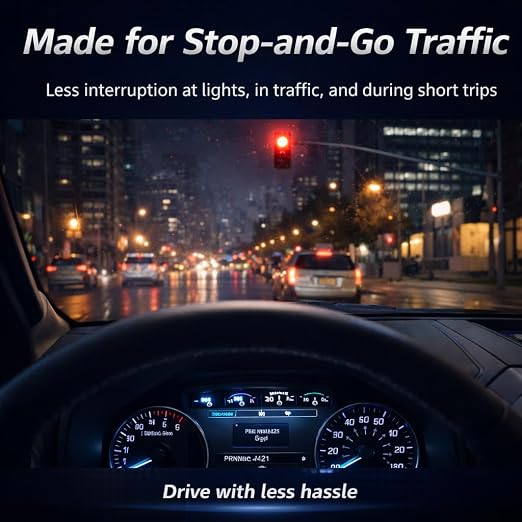 Auto Start Stop Eliminator for F'ord F150 2015-2020, OBD Plug-and-Play Module, Turns Auto Stop Start Off by Default, No Cutting or Programming