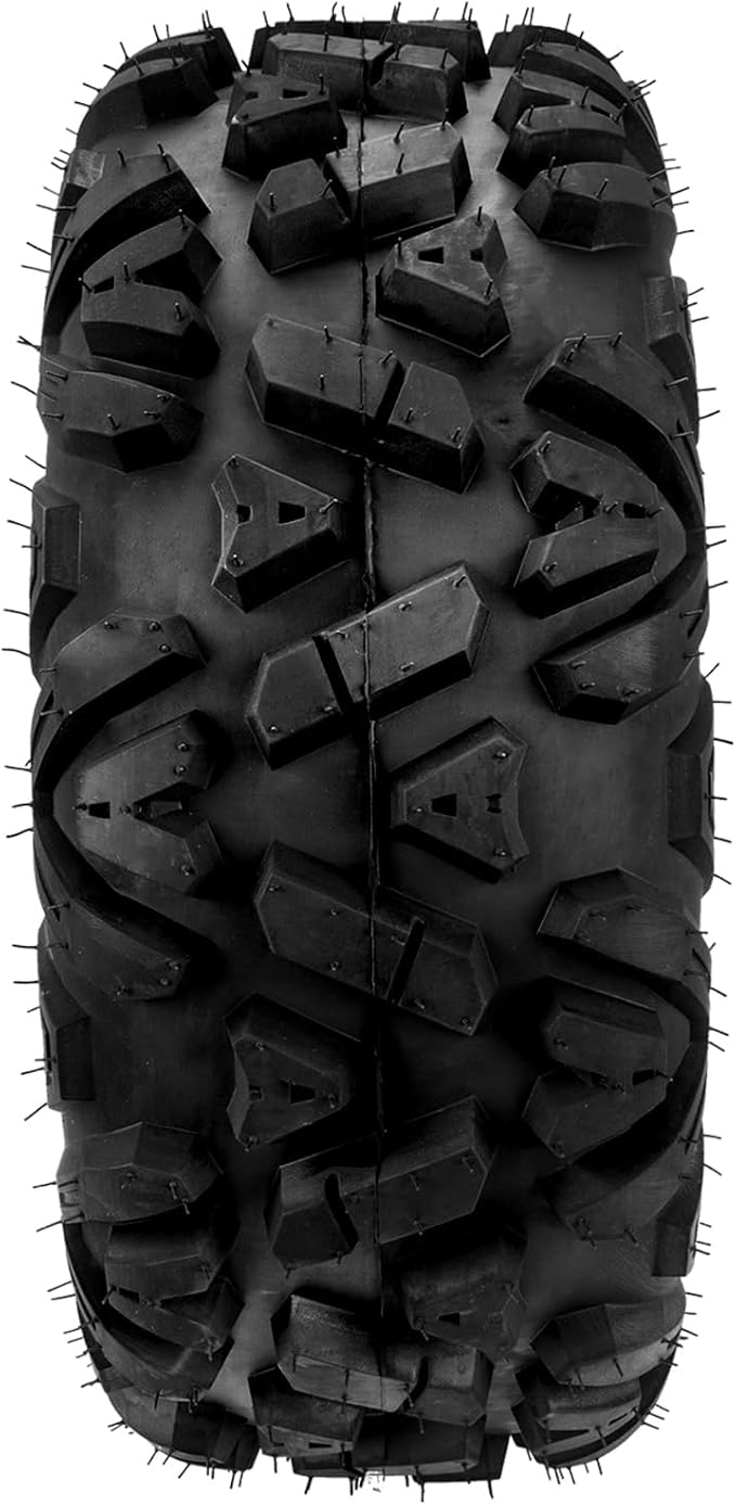 Torchbeam 25x8-12 ATV UTV Tires All-Terrain Quad Tire for All Trail Mud Pavement Sand Off-Road Tire,6 Ply, 1 pack