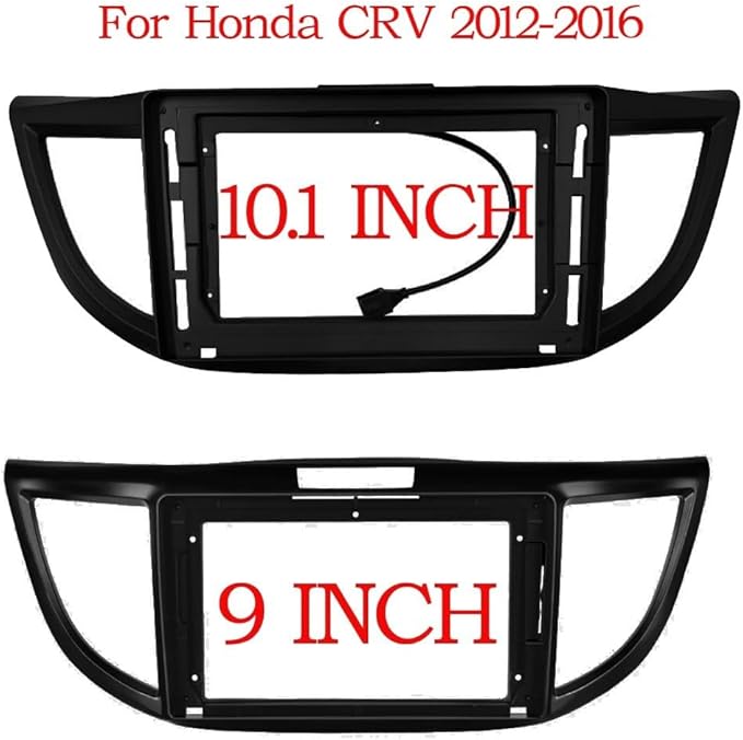 9inch 2DIN Installation Dash Kit fits for Honda CRV 2012-2017 Aftermarket Android Car Radio Stereo Mounting Fascia Panel