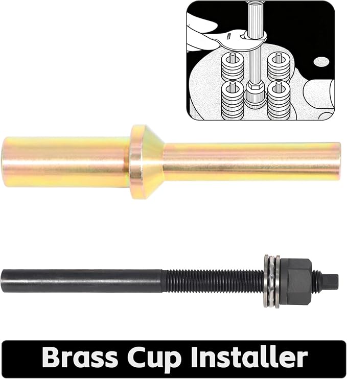 Injector Socket Cup Nozzle Tube Remover & Installer Tool Kit for Volvo D11 D13 D16 FM12 Mack MP7 MP8 MP10 Engine 9986174 88800387 88800513 88880210 88800467 88800457 9998253 88880054 88800102 9998688