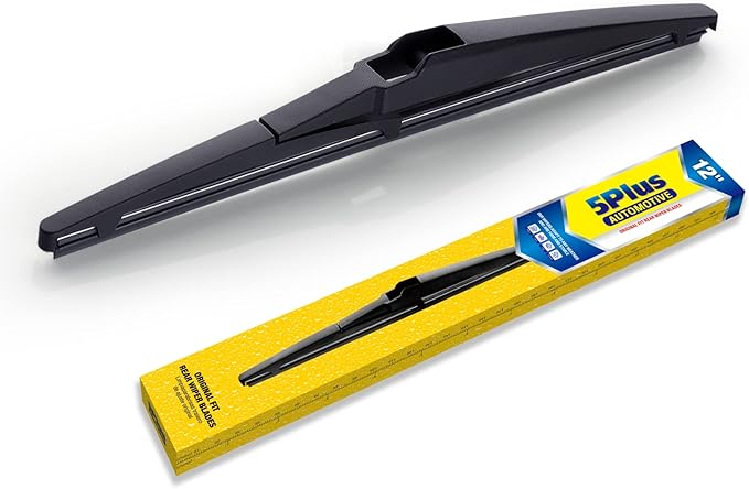 5 PLUS 12" Rear Wiper Blades Replacement For TOYOTA RAV4 2024-2019,2012-2001, Highlander 2019-2001,Land Cruiser 2019-2013,2011-2008, Yaris 2019,11-06 Venza 14-09, BACK Windshield Wiper Blades(12-A)