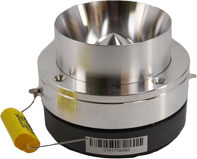 Massive Audio CT6 Power Bullet Tweeter | 25mm Aluminum Diaphragm | 4 Ohm | 120W RMS / 200W Peak | High Output Car Audio Tweeters Pair