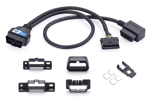 OBDII Splitter for Ford and GM, bbfly-B64 OBD 2 Splitter 2 Way Extension Cable 2FT/60CM (B64 for Ford and for GM)