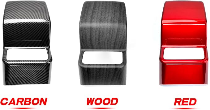 Rear Air Conditioning Vent Outlet Cover Trim Compatible with Kia K4 2025-2026 Accessories (Wood Grain)