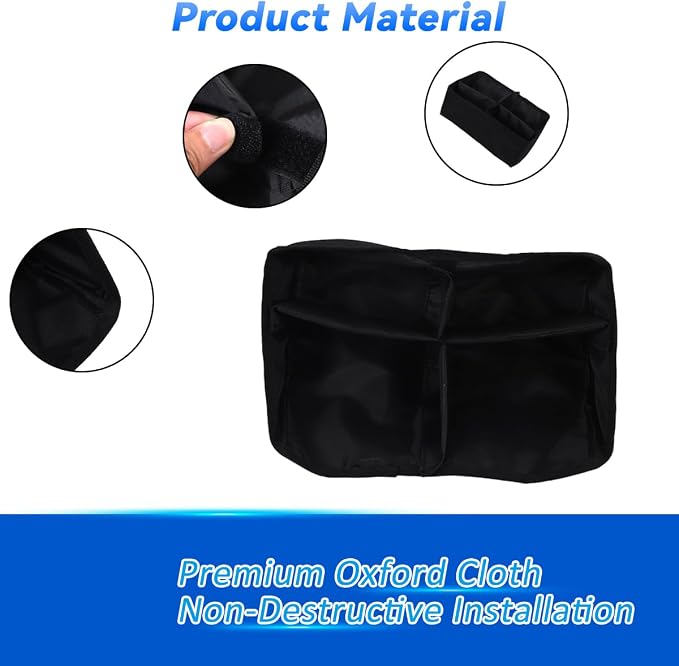 Car Glove Box Organizers bag Compatible with Subaru BRZ 2022-2025 Center Console Organizer Internal Storage Bag,Oxford cloth Interior Organizer Automotive Bag