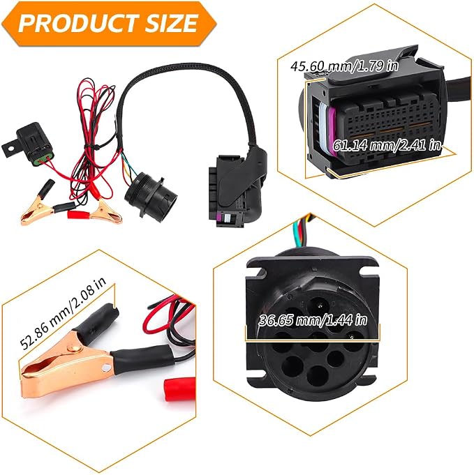 MOTOQUEEN for Paccar MX13 EPA17 ACM Engine for Paccar AMC Cable Diagnostic Cable