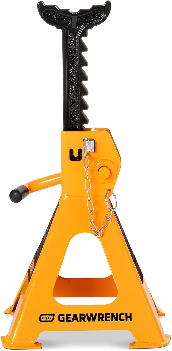 GEARWRENCH 2 Ton Ratcheting Jack Stands - Pack of 2 | GWJS2T