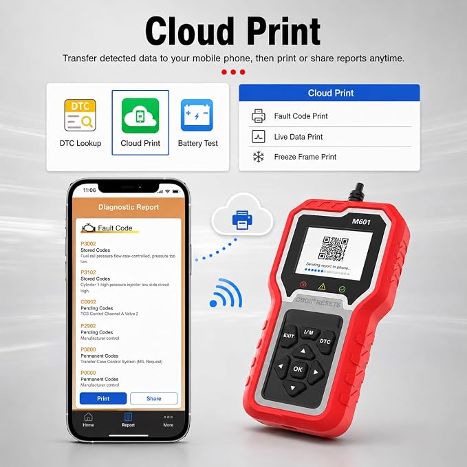 Panlong OBD2 Scanner Specialized for Toyota/Lexus/Scion Engine ABS SRS Transmission Full System Code Reader Professional OBDII Diagnostic Tool
