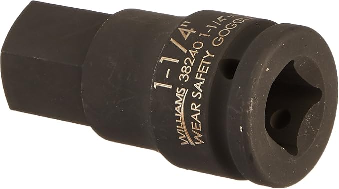 Williams JHW38240 3/4-Inch Drive Impact Hex Socket, 1-1/4-Inch