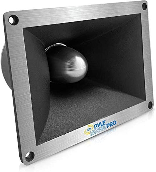 Pyle 2 Inch Car Speaker Tweeter - Heavy Duty 700 Watt High Power Super Titanium Audio Tweeter System w/ Die Cast Aluminum Frame, 2kHz-25 kHz Frequency, 112 dB, 4-8 Ohm, Crossover Capacitor PDBT78