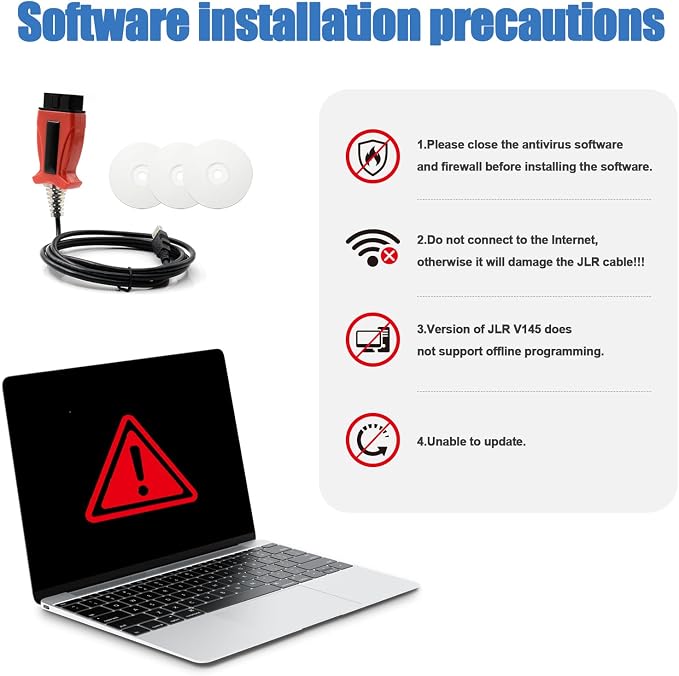 JLR SDD Cable J2534 Reprogramming Tool,OBD2 Diagnostic Scanner for JLR SDD J2534 V165 for Jaguar for Land Rover from 2005-2017,for Volvo VIDA 2014D,for Toyota TIS 3-in-1 Vehicle Programming Device