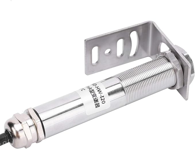 Walfront Non-Contact Infrared Temperature Sensor 4-20mA Transmitter 10-30VDC 0-200°C High Temperature Sensor