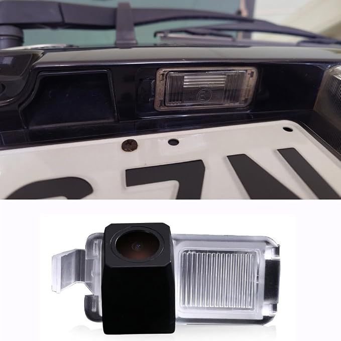 HD Auto License Plate Light Rear View Reversing Backup Camera Parking Compatible with Holden Commodore HSV VE V6 V8 Ute SS Berlina Sedan Wagon/G8 GT/omega/VX VZ VY VF VR VS Maloo Senator (C(65*30MM))