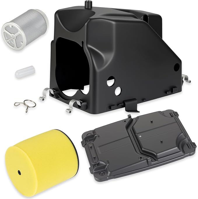 Air Filter Box & Lid Cap w/Lid Spring + Air Filter Complete Kit For Honda TRX450R 2004-2005 17210-HP1-000