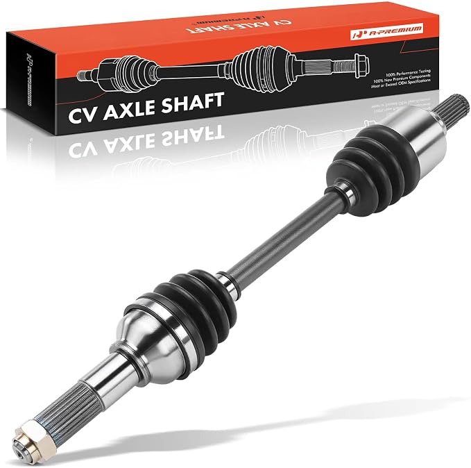 A-Premium Rear Driver or Passenger Side CV Axle Shaft Assembly for Yamaha | Compatible with Grizzly 450 2011 2012 2013 2014, Replace# 1CT-2530V-00-00