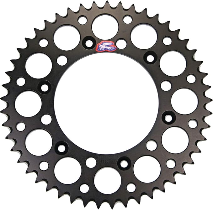 Renthal Rear Sprocket 40 Tooth Black - Fits: KTM 50 SX MINI 2014-2018