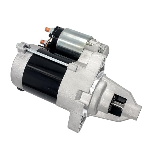 12V 9T Starter Motor 845761 Compatible with 35HP Briggs & Stratton V Twin Vanguard, 32HP V-Twin Air Cooled Engine 2007 2008 2009 Replace# 84006533, 843933, 410-52156