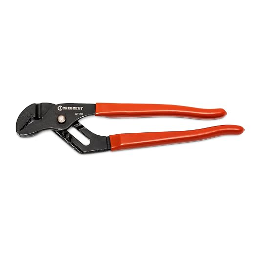 Crescent 3-Plier Bundle - 6" Diagonal Cutting Solid Joint Cushion Grip Plier - 6" Long Chain Nose Solid Joint Side Cutting Pliers - Tongue and Groove, Straight Jaw Pliers - Premium Wire Cutter