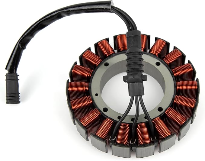Tykick 29987-06 Stator for Harley Davidson Electra Glide Road King Road Glide 2006 2007 2008 2009 2010 2011 2012 2013 50 Amp 3 phase Replaces 2998706 29987-06A 2998706A 29987-06B 2998706B 29987-06D