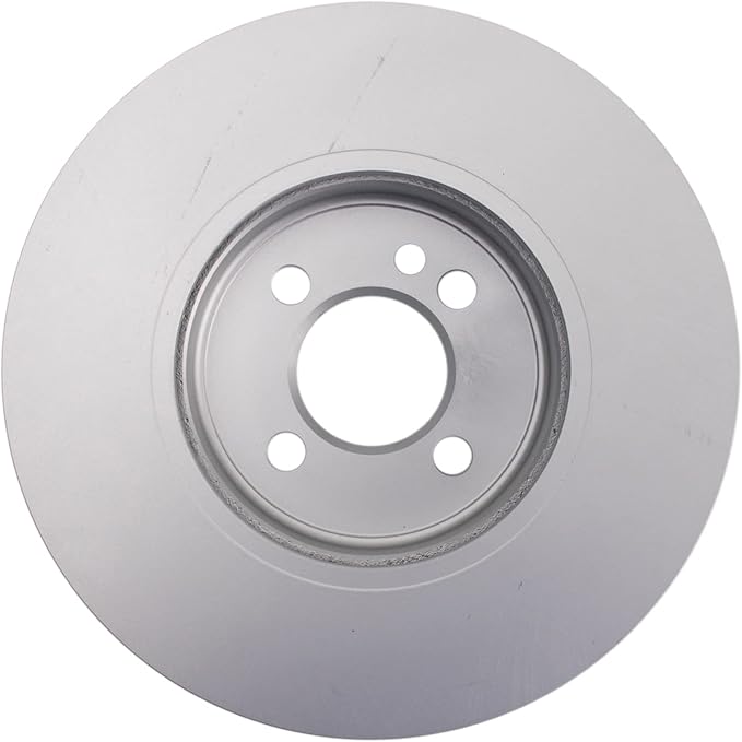 TRQ Front Brake Rotor Set G Coated Vented Compatible with 2007-2015 Mini Cooper
