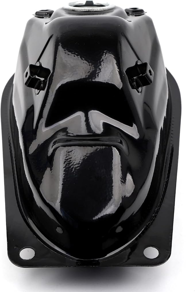 Minho Motorcycle Gas Tank Fit for 2013-2016 Honda Grom MSX 125 Black Fuel Tank,Black Color