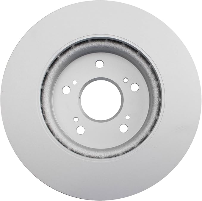 TRQ Front Brake Rotor Set G Coated Vented Compatible with 2007-2012 Acura RDX 2007-2016 Honda CR-V 2010-2011 Accord Crosstour 2012-2015 Crosstour