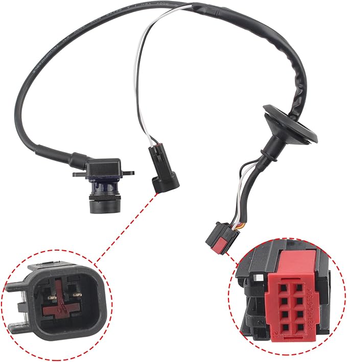 Carbhub Back Up Camera Replace 4672639AA CH1960103, Fit for 2011-2020 DodgeGrand Caravan and 2011-2016 ChryslerTown & Country All Engines All Submodels