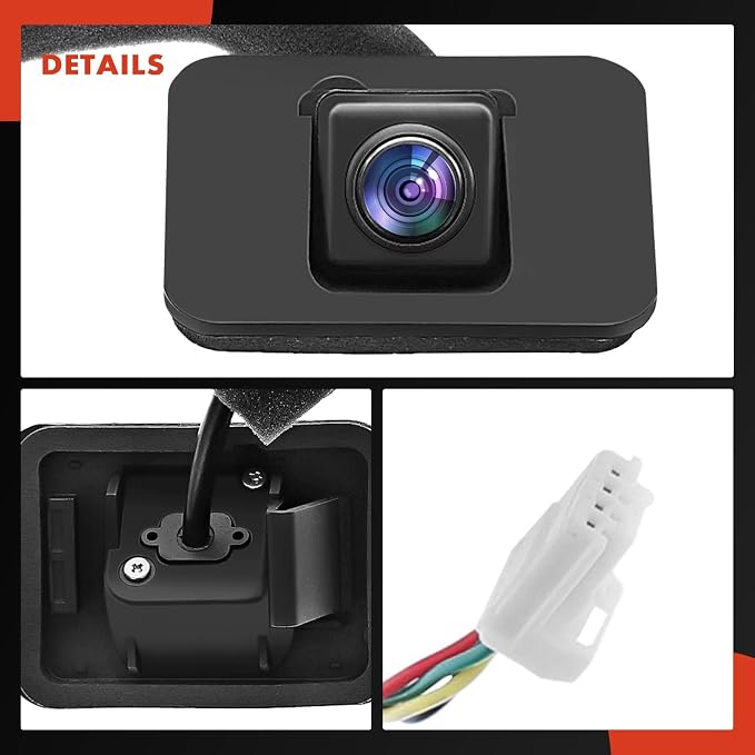 A-Premium Park Assist Camera Rear View Backup Reverse Camera Compatible with Select Nissan Model - 2019-2024 Altima - Replace# 284426CA0B
