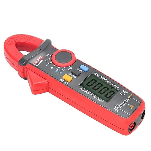 UNI-T UT210C Clamp Meter Digital Pliers Ammeter Voltmeter Professional Electrician Tester Multimeter