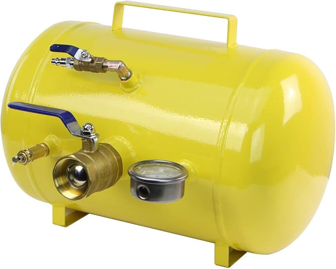 XtremepowerUS 5 Gallon Bead Seater Air Tire Seating Blaster Inflator ATV, RV, Tractor, Vehicles, Jeep, Pickup, Car, Van, Truck 145PSI 5-Gallons Capacity Heavy Duty Pressure Air Cannon