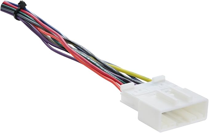 Metra 99-7624 Double DIN Dash Kit for Select 2007 and Nissan Vehicles (Black) & Metra 70-7552 Radio Wiring Harness for Nissan 2007-Up/Select Subaru 2008-Up