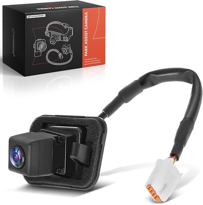 A-Premium Rear View Backup Camera Compatible with Mazda | Parking Camera for 2008 2009 2010 2011 2012 CX-7 CX7 - Replace# E22367RC0