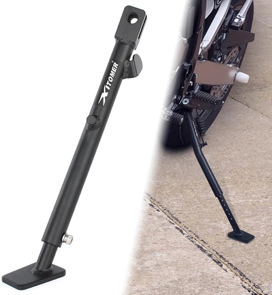 Xitomer 0-3'' Adjustable Kickstand Compatible with DRZ400S DRZ400SM 1999-2024 Motorcycle Side Stand Foot Side Support