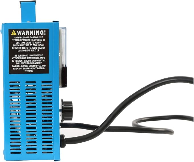 OEMTOOLS 24336 500 Amp 12V Battery Load Tester, Battery Voltage Meter, Regulator and Alternator Load Tester, Variable Voltage Battery Load Tester