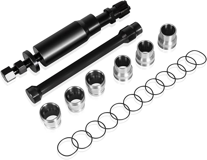 C7 Injector Sleeve Cup Removal Installation Tool with Parts Kit Compatible with Caterpillar CAT 3126 / 3126B C7 C9 with Style HUEI injectors