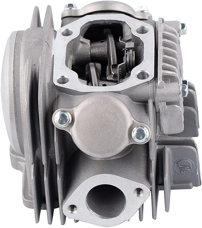 Lifan 125 Complete Cylinder Head Assembly Kit for 52.4mm Bore 125cc Horizontal Engines Motorcycle ATV Go Kart Dirt Bike Parts