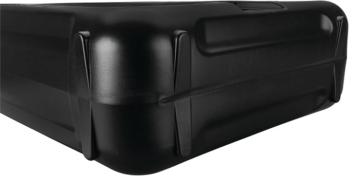 Performance Tool W4078 24-Quart Oil Drain Container, Deep Drain Well, Integrated Handle, Sealing Rubber Gaskets, Black