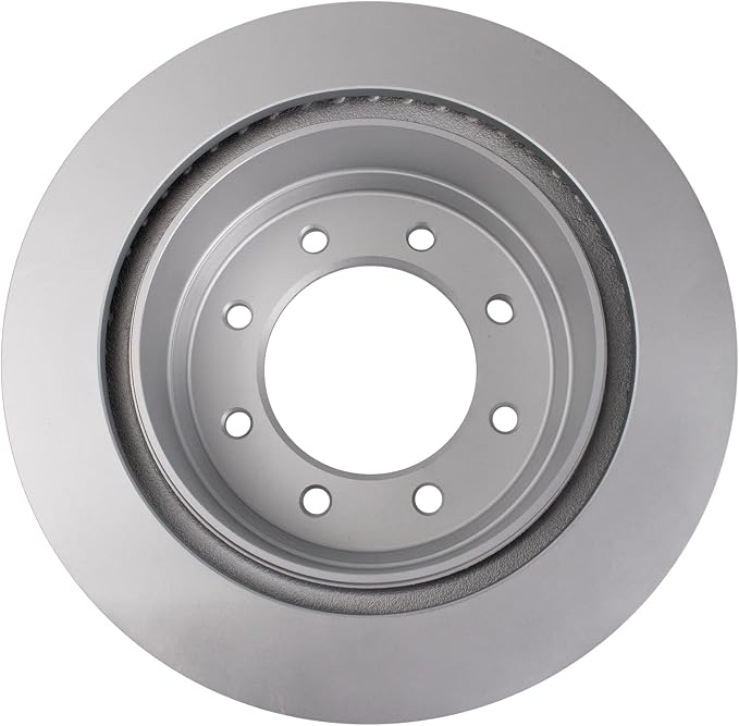 TRQ Rear Brake Rotor Set G Coated Vented Compatible with 2012-2021 Nissan NV1500 NV2500 NV3500