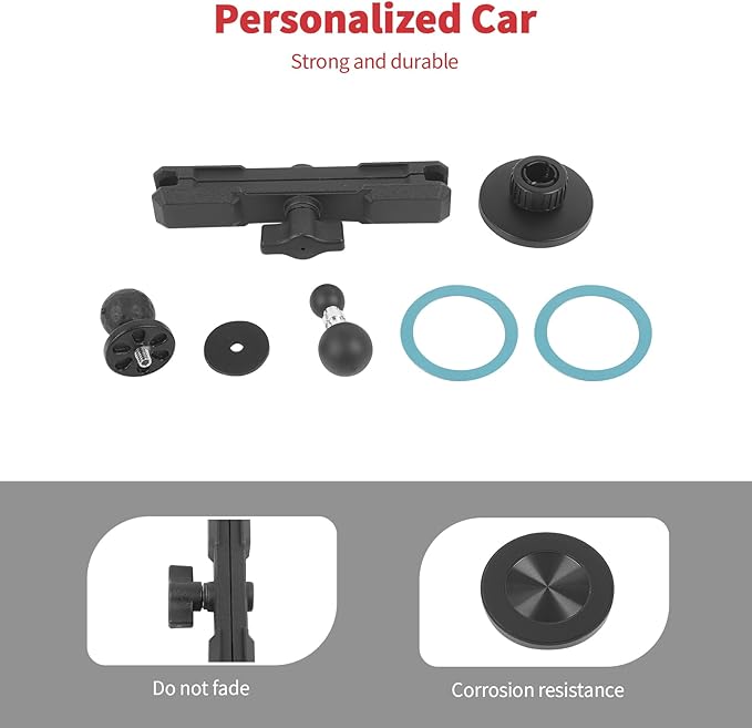Linskip Magnetic Phone Mount for 2021–2025 2026 Ford Bronco & Bronco Raptor, Magnetic Car Phone Holder for Bronco Interior, 360° Rotation, One-Hand Operation, Strong Magnet