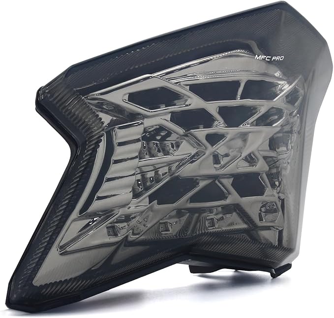 Integrated LED Taillight for 2017-2019 Kawasaki Ninja 650/650ABS/Z650,2017-2024 Z900/Z900 ABS/Z900SE,2020-2023 Z H2/Z H2 SE,Smoke Lens