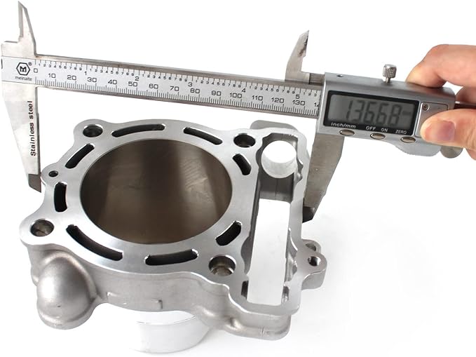 KXF250 Engine Cylinder Barrel Standard Bore 77mm MX-03251C Compatible with Kawasaki KXF250 KX250F 2009 2010 2011 2012 2013 2014 2015 2016 After-Market Parts
