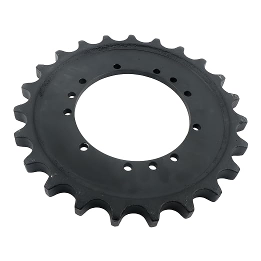 WFLNHB 12 Bolt Hole Drive Sprocket 1032265 Replacement for John Deere 27D 30G 35D 35G ZX27U-2 Excavator