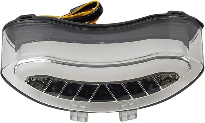 Motorcycle Taillight For Triumph Speed Triple1050 Daytona 675,Clear | LED Integrated Turn Signal Blinker Brake Taillight For Speed triple 1050 2011-2015, DAYTONA 675 2005-2010