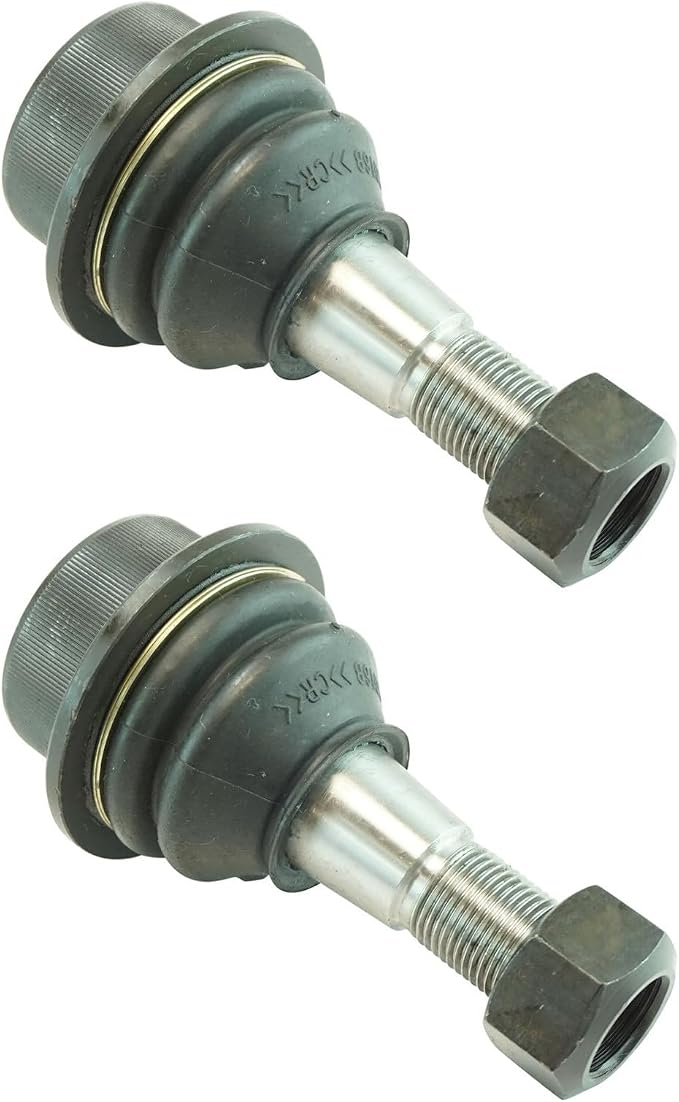 TRQ Front Lower Driver and Passenger Side Ball Joint Set Compatible with 2006-10 Hummer H3 2009-10 H3T