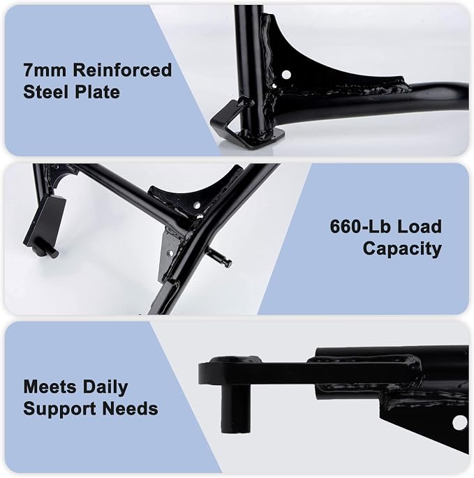 Center Stand for Ibex 450 - PSLER Kick Stand for MT450 Motorcycle Side Stand Compatible with 450 MT