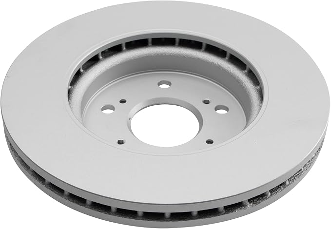 TRQ Front Brake Rotor Set G Coated Vented Compatible with 2007-2012 Acura RDX 2007-2016 Honda CR-V 2010-2011 Accord Crosstour 2012-2015 Crosstour