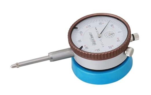 Accusize 0-1" Dial Indicator Resolution: 0.001", Magnetic Back, EG08-1600 | 0-1" x 0.001" with magnetic back