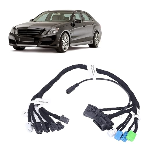 Car ELV Test Cable, Car 5 in 1 EIS ELV Test Cable Replacement W204 W207 W212 W164 W221 W216 W166 W246 Diagnostic Tools